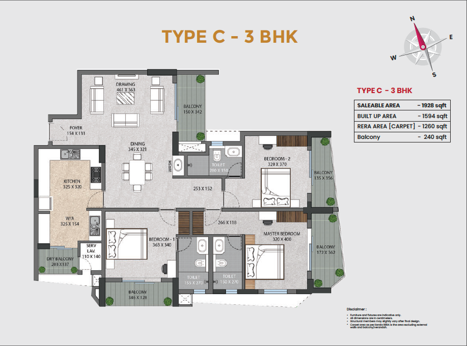 4 BHK Grande (2CP)